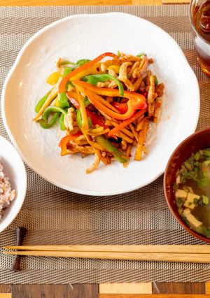 チンジャオロース（清祥庵みそ肉ソース）-レシピのメイン写真