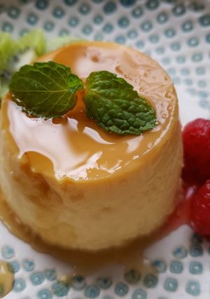 おうちでもカフェのプリン（低糖）-レシピのメイン写真