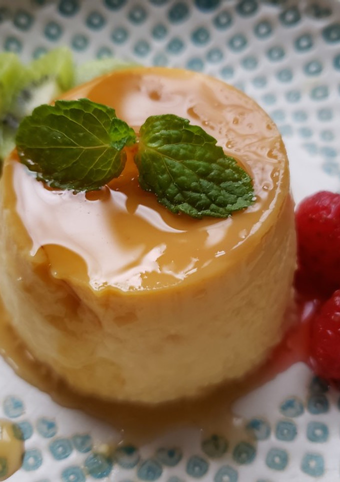 おうちでもカフェのプリン（低糖）-レシピのメイン写真