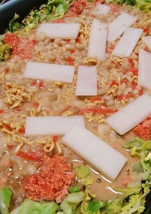 BRUNO♥️ホットプレートもんじゃ焼き-レシピのメイン写真