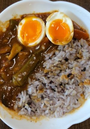 野菜ごろごろトマトチキンカレー♡-レシピのメイン写真