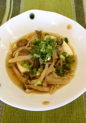 豆腐ステーキ　きのこソース-レシピのメイン写真