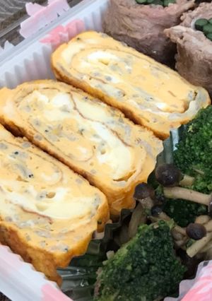 糖質制限♡しらすとチーズの卵焼き-レシピのメイン写真