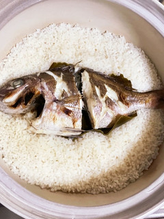 土鍋で鯛めし-レシピのメイン写真