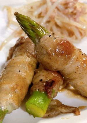 アスパラ肉巻き-レシピのメイン写真