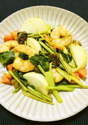 エビとかぶのマリネ焼き-レシピのメイン写真