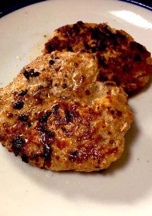 豆腐豚肉ハンバーグ(別 玉ねぎソース)-レシピのメイン写真