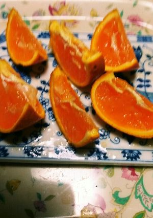 湯上がりにも♨カットオレンジ✨☺⛄☕-レシピのメイン写真