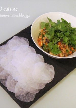 豚バラ肉の野菜炒め～薄切り大根巻き～-レシピのメイン写真