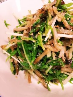 きのことごぼうの胡麻和え風サラダ-レシピのメイン写真