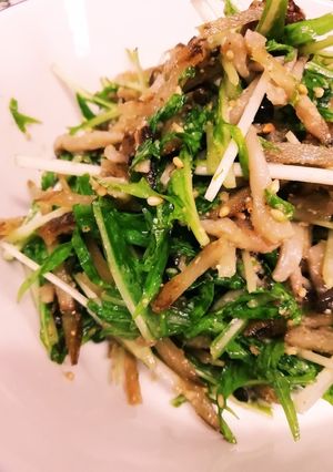 きのことごぼうの胡麻和え風サラダ-レシピのメイン写真
