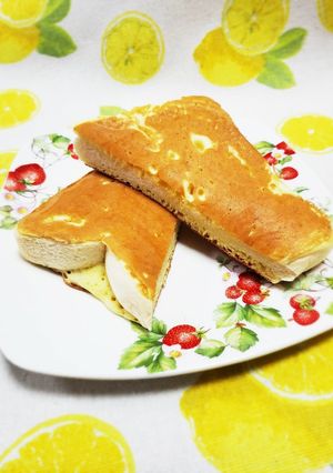 簡単☆ホットケーキ食パン(ホッ食)-レシピのメイン写真