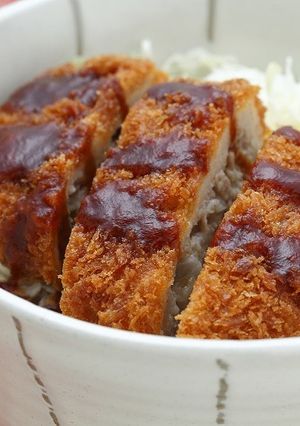 ベジ♪メンチソースカツ丼-レシピのメイン写真
