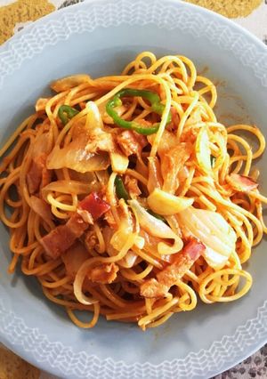 家にある調味料でできる美味いナポリタン-レシピのメイン写真