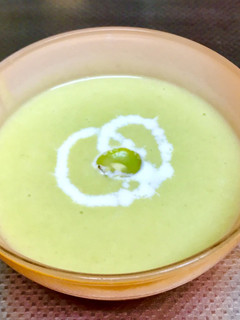 空豆のポタージュ-レシピのメイン写真