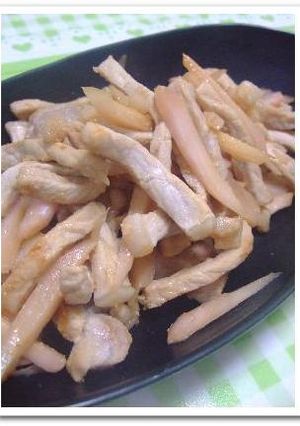 豚肉と新生姜のあっさり炒め-レシピのメイン写真