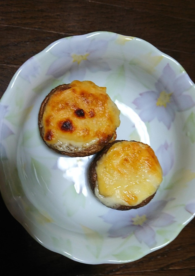 簡単・しいたけのマヨチーズ焼き-レシピのメイン写真