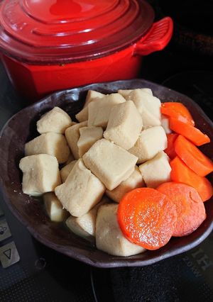 信州の味♪高野豆腐のじゅわじゅわ煮-レシピのメイン写真