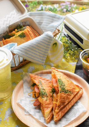 卵のナポリタンサンド-レシピのメイン写真