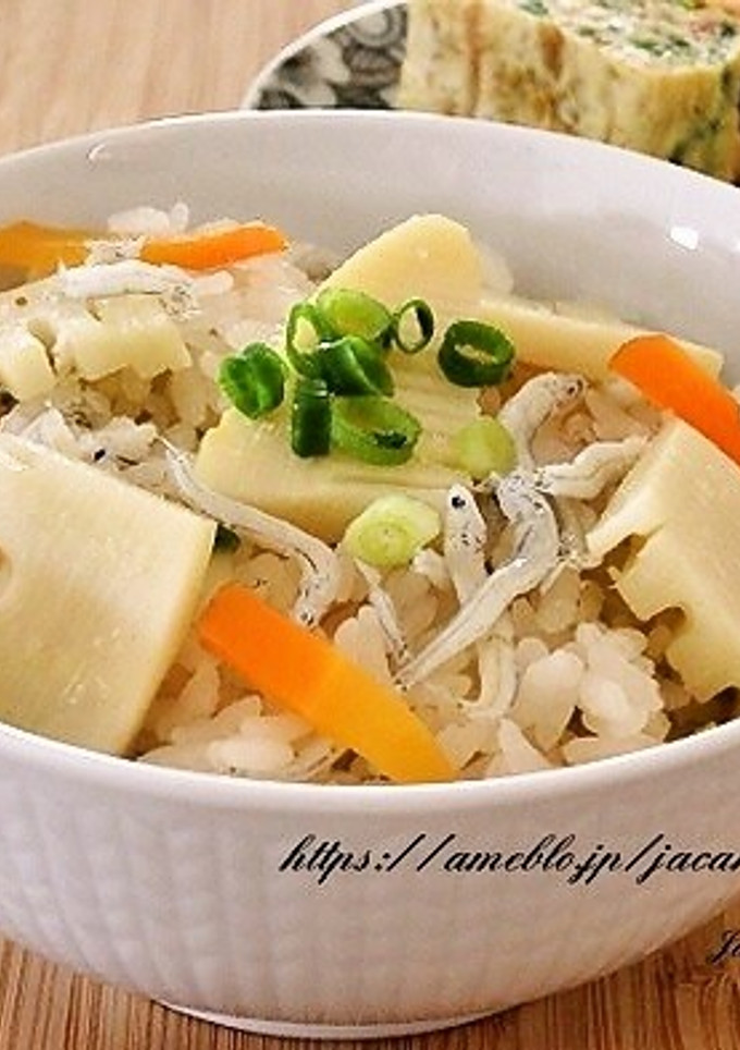 たけのことしらすの炊き込みご飯-レシピのメイン写真