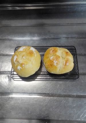 手作りパン1次発酵までほったらかし。-レシピのメイン写真