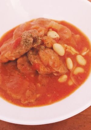 ちょっと贅沢に☆豚肉のトマト煮込み-レシピのメイン写真