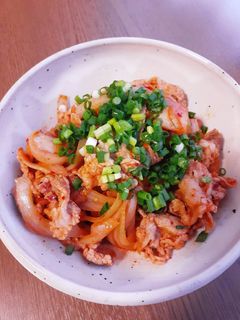 簡単!スタミナ豚キムチ-レシピのメイン写真
