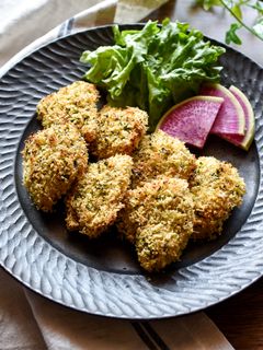 カロリーオフ!鶏むね肉のパン粉焼き-レシピのメイン写真