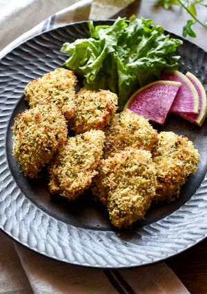 カロリーオフ！鶏むね肉のパン粉焼き-レシピのメイン写真