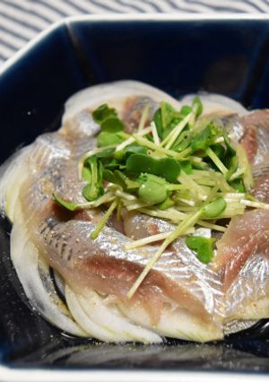 イワシのカルパッチョ-レシピのメイン写真