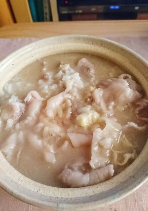 豚肉入れての雑炊《*≧∀≦》-レシピのメイン写真