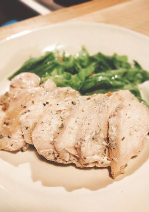 塩麹でやわらか☆レンジで簡単サラダチキン-レシピのメイン写真