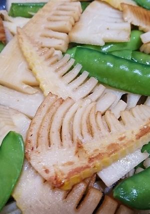 タケノコのバター醤油ソテー-レシピのメイン写真