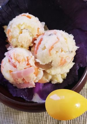 免疫力！人参たっぷりロシア風ポテトサラダ-レシピのメイン写真