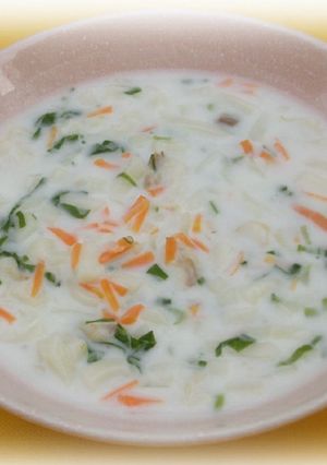 離乳後期　うどんのクリームソース-レシピのメイン写真
