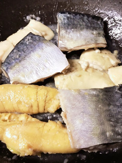 さば&卵巣&白子の塩麹煮-レシピのメイン写真