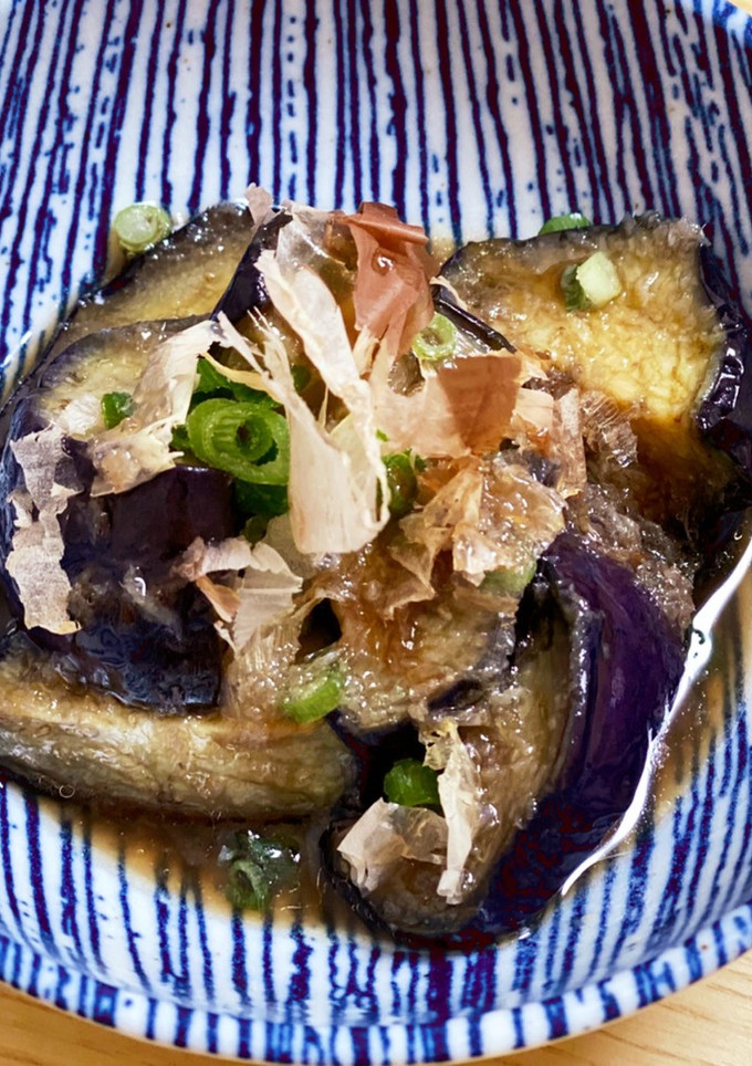 冷凍ナスとめんつゆで簡単即席ナスの煮浸し-レシピのメイン写真
