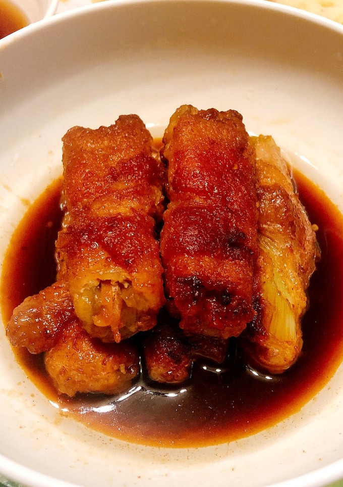 紅生姜とネギの豚肉巻き！！-レシピのメイン写真