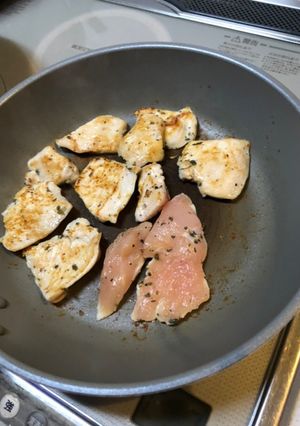 鶏胸肉のバジル焼き-レシピのメイン写真