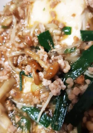 きのこたっぷり麻婆豆腐-レシピのメイン写真
