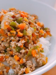 中華そぼろ丼-レシピのメイン写真