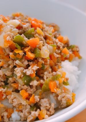 中華そぼろ丼-レシピのメイン写真