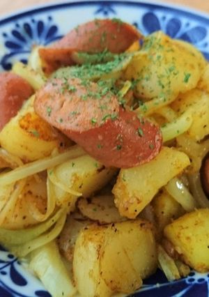 ジャーマンポテトのカレー味♡-レシピのメイン写真