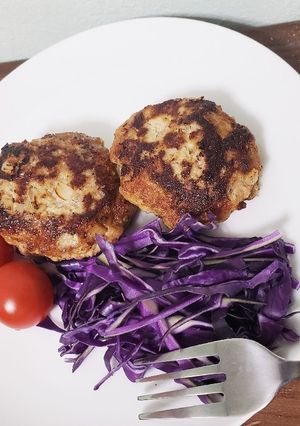 子どもに栄養！ヘルシー！おからハンバーグ-レシピのメイン写真