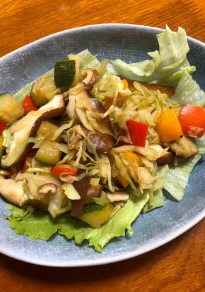 自宅待機でも健康に☆野菜炒め-レシピのメイン写真