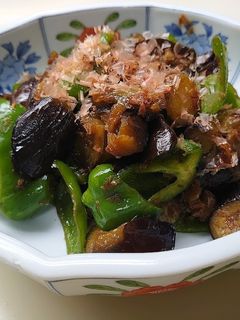 茄子とピーマンの炒め煮-レシピのメイン写真