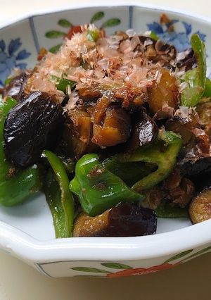 茄子とピーマンの炒め煮-レシピのメイン写真