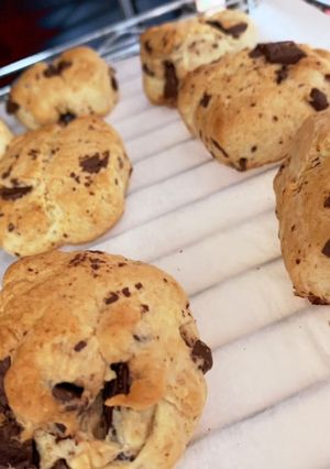 チョコたっぷりバターなしHMスコーン-レシピのメイン写真
