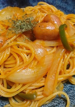 たこ焼きソースの余りで喫茶風ナポリタン！-レシピのメイン写真