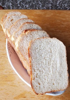 オートミール 蜂蜜 ミルク食パン HB-レシピのメイン写真
